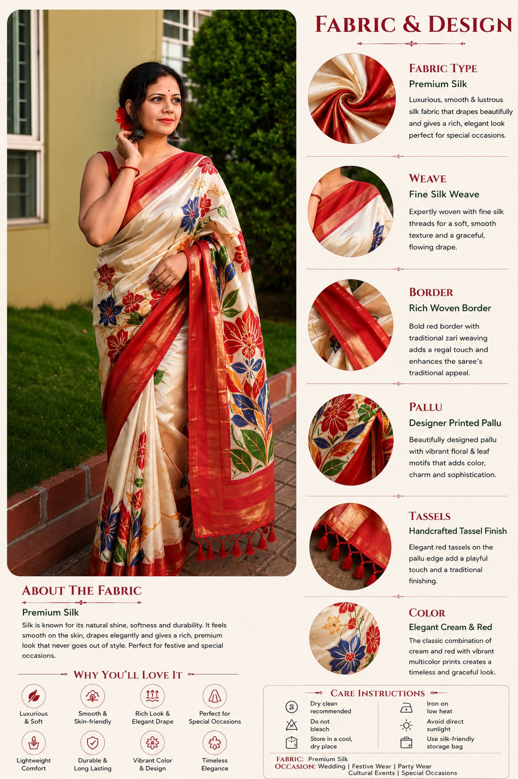 Batik Rang Silk Saree