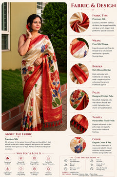 Batik Rang Silk Saree