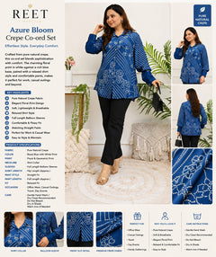 Noor Bandhej Crepe Shirt