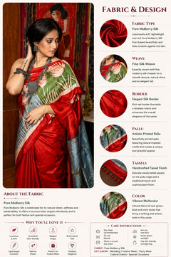 Devi Shakti Batik Pure Mulberry Silk Saree