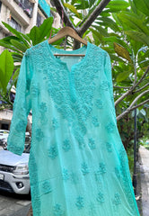 hand embroidered kurta
