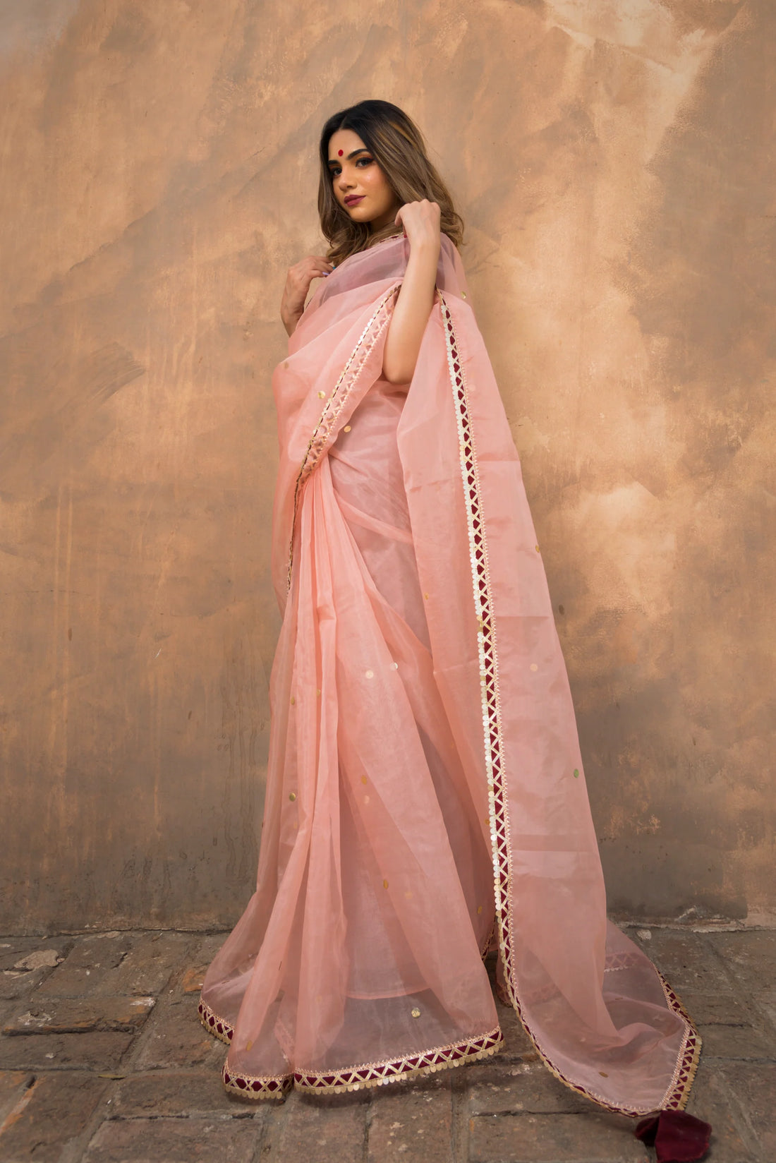 Taffeta silk blouse