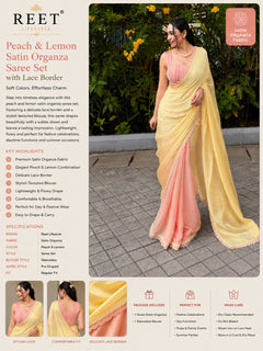 Pansy Pastel Pre-Draped Saree