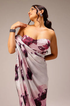 Mila Muse Draped Saree Set