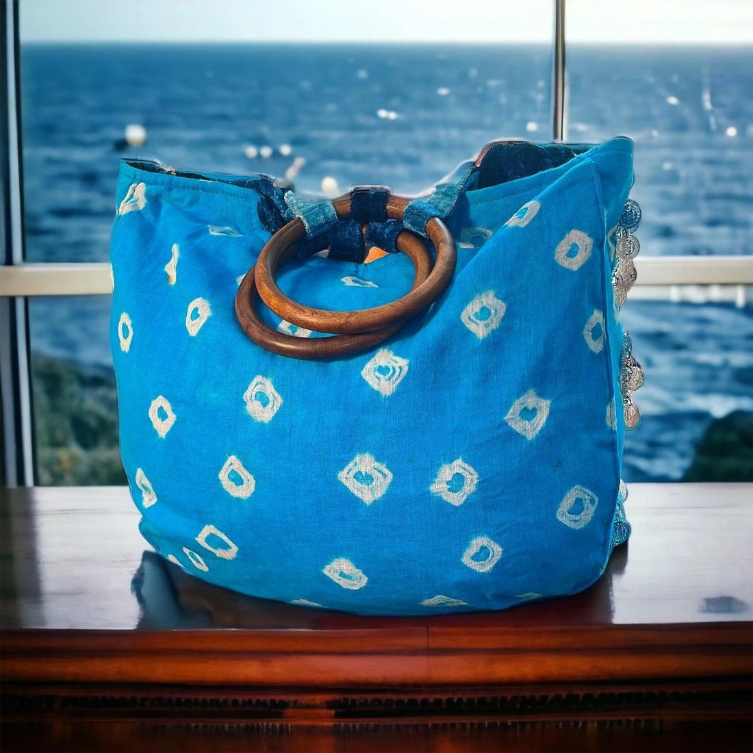 Bandhini Heritage Boho Handbag