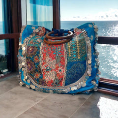 Bandhini Heritage Boho Handbag