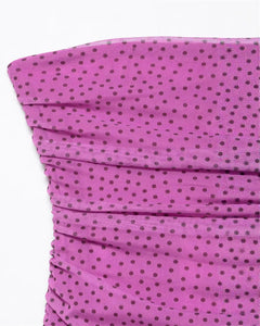 Rose Mirage Scarf Maxi Dress