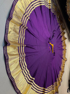 Pure Roman Cotton Silk 8+ Meter Flared Only Ethnic Skirt