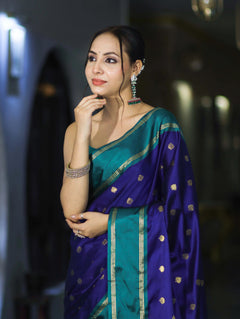 Banarasi Handloom Semi-Silk Saree