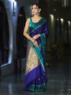 Banarasi Handloom Semi-Silk Saree