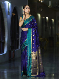 Banarasi Handloom Semi-Silk Saree