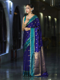 Banarasi Handloom Semi-Silk Saree