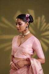 Light Pink Tissue Padded Blouse