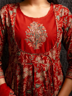 Noor Zareen Anarkali Suit Set