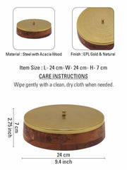 BPA-Free Wooden Dry Fruit Storage Container