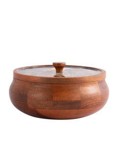 Saga Wooden Masala Storage Box
