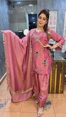 Women’s Elegant Chatkeela Set with Embellishments