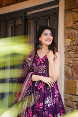 Cotton Violet Whimsy Suit Set