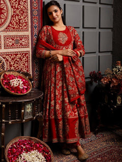 Noor Zareen Anarkali Suit Set