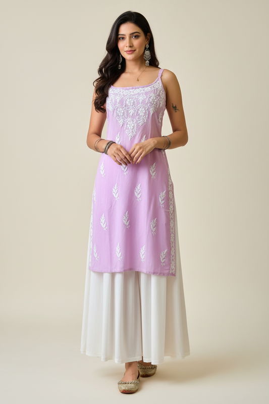 Blossom Noor Chikankari Kurti