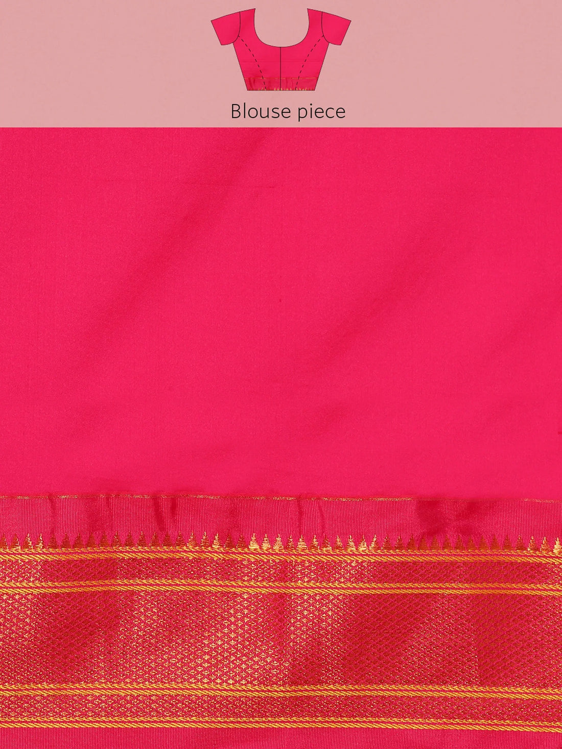 Rajwada Green Paithani Ready to Wear Saree with Blouse