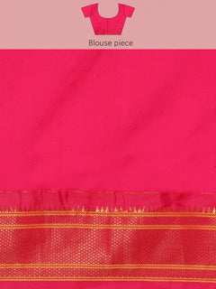 Rajwada Green Paithani Ready to Wear Saree with Blouse
