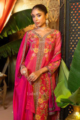 Blush Pink Tissue Elegance Suit Set