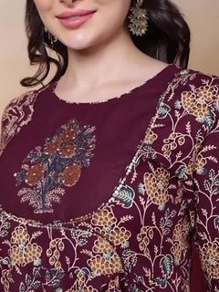 Noor Zareen Anarkali Suit Set