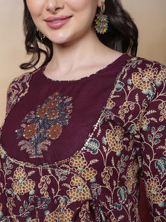Noor Zareen Anarkali Suit Set