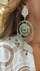 Black Cutwork Crepe Kurta Set