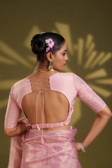 Light Pink Tissue Padded Blouse