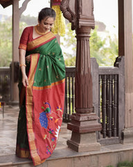 Chandralekha motif saree