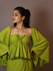 Lemon co-ord set for women