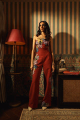 Lielah Strapless Tailored Jumpsuit