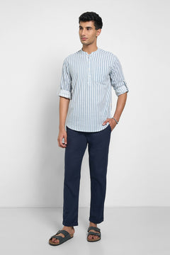 Geometric print kurta