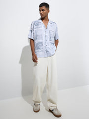 Nuon Light Grey Scenic Shirt