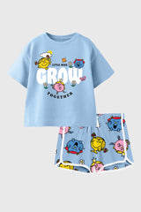 Little Miss Grow Together Girls Shorts Set