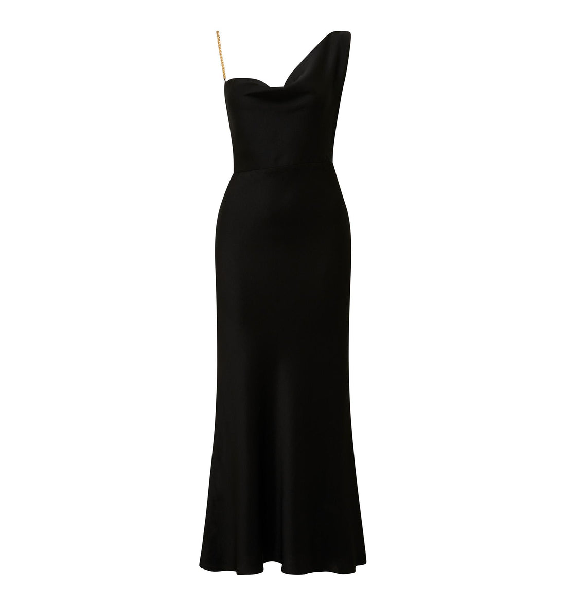 petite satin maxi dress