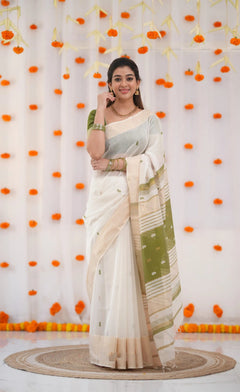Maheshwari saree with blouse