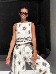 Mabel Holiday Cotton Co-ord Set