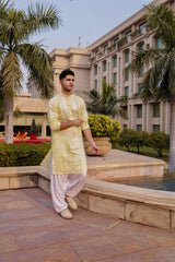 Haldi kurta for men