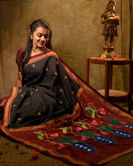Traditional Khan Paithani saree