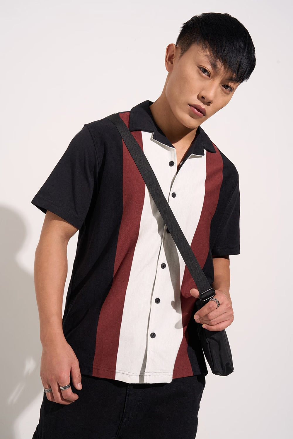 Rayon fabric men’s shirt