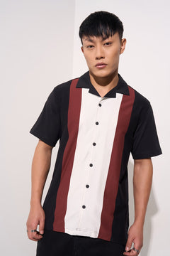 maroon casual shirt outfit