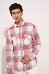 Mauve casual shirt
