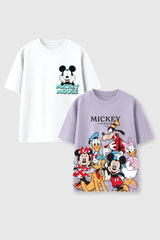 Mickey & Friends T-Shirt Pack for Kids Pack of 2 Unisex