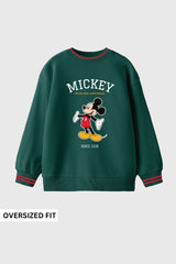 green kids sweatshirt