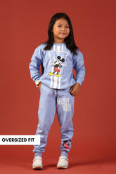 Mickey Varsity Blue Co-ord Set Kids