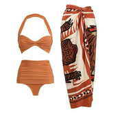 Milo Swimsuit With Sarong Skirt
