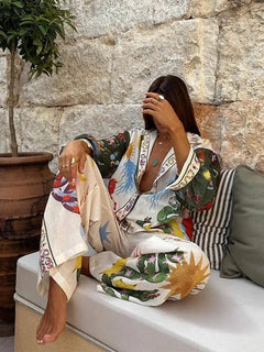 Misco Abstract Holiday Co-ord Set